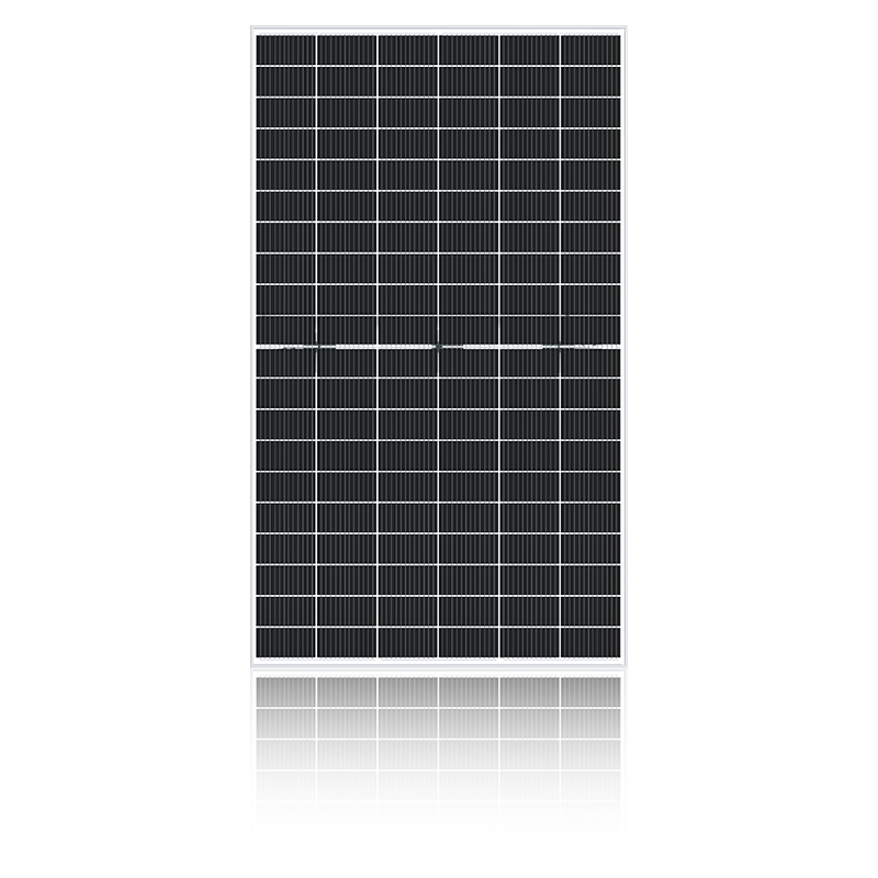 SPDGxxx-120M12 (580–610W) Glas-Glas, silberner Rahmen, Transparent