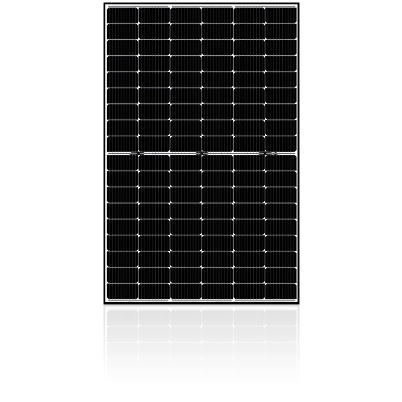 SPDGxxx-108M10 (390–420 W), Doppelglas, Schwarzer Rahmen Voll Transparent