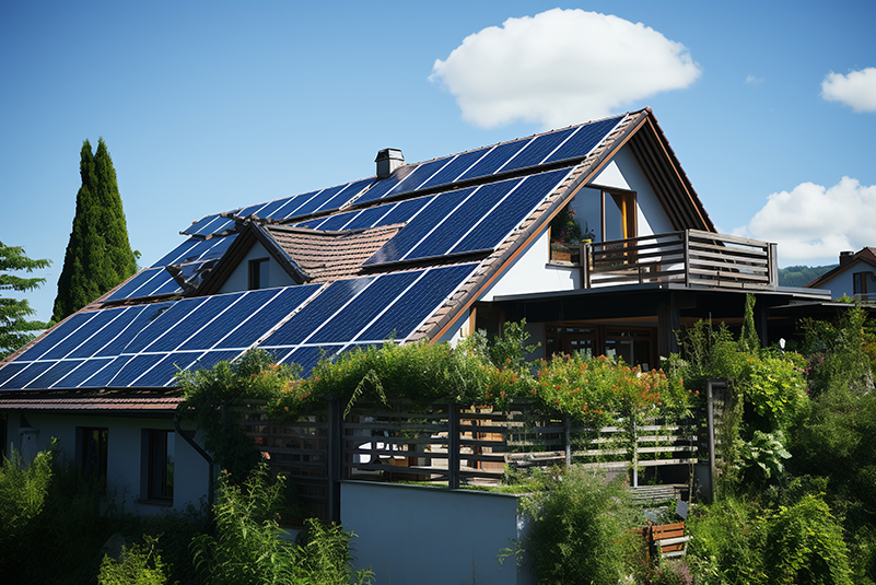 Gebäudeintegrierte Photovoltaikanlage mit seitlicher PCM-Integration