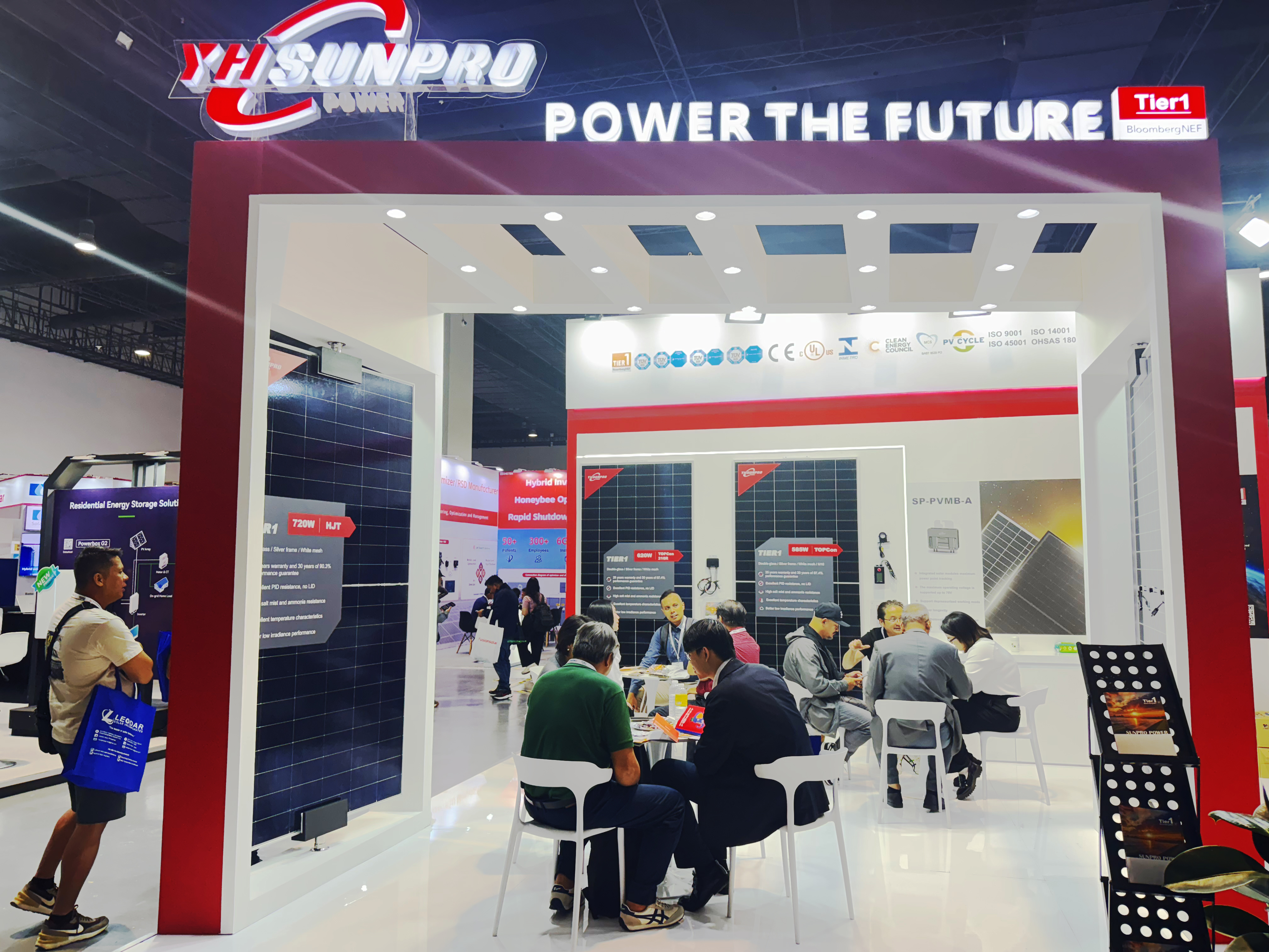 Solar & Storage Live Philippines 2025 kam erfolgreich ab und erlebte die Stärke der Sunpro -Macht