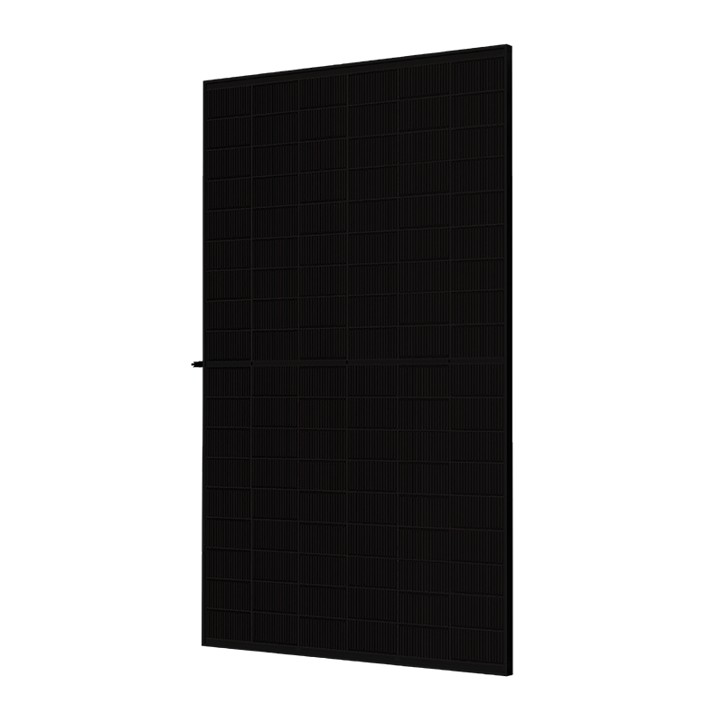 SPDGxxx-N108R12 (500–515 W), schwarzer Rahmen, schwarzes Gitter, 35 mm
