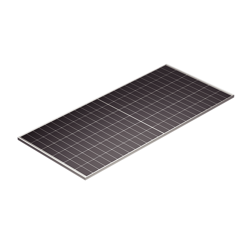 SPxxx-N156R10 (630–645 W), silberner Rahmen, weiße Rückwand