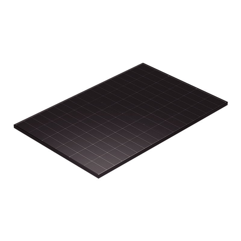 SPDGxxx-N108R12 (500–515 W), schwarzer Rahmen, schwarzes Netz