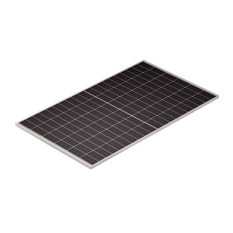 SPDGxxx-N120RL10 (495–510 W), silberner Rahmen, weißes Netz