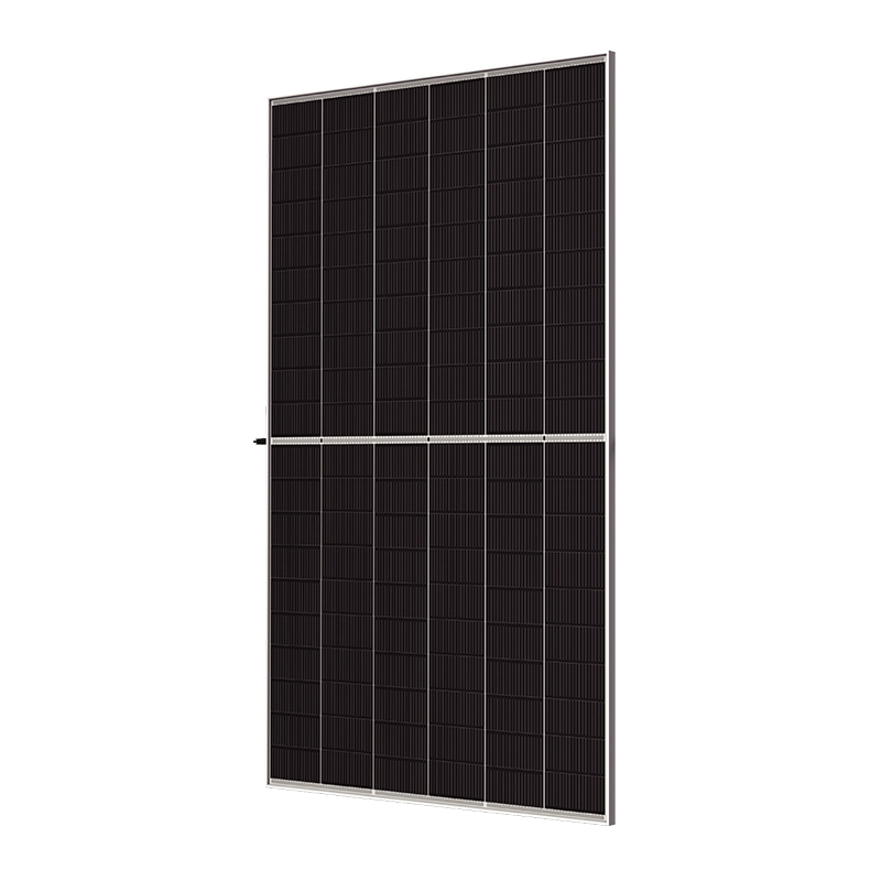 SPxxx-N120M12 (630–645 W), silberner Rahmen, weißes Netz