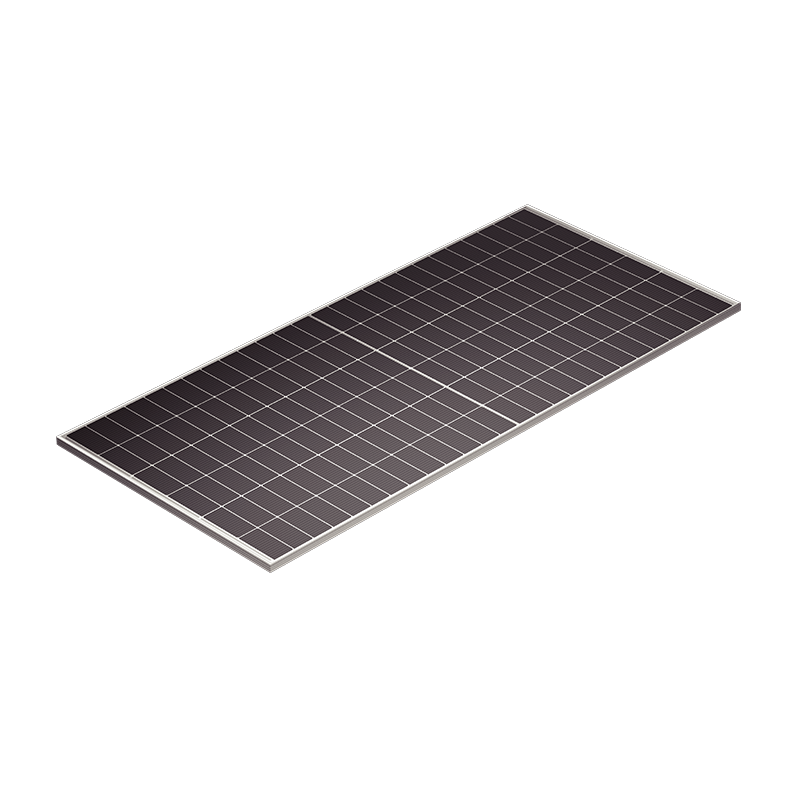 SPDGxxx-N156R10 (630–645 W), silberner Rahmen, weißes Netz