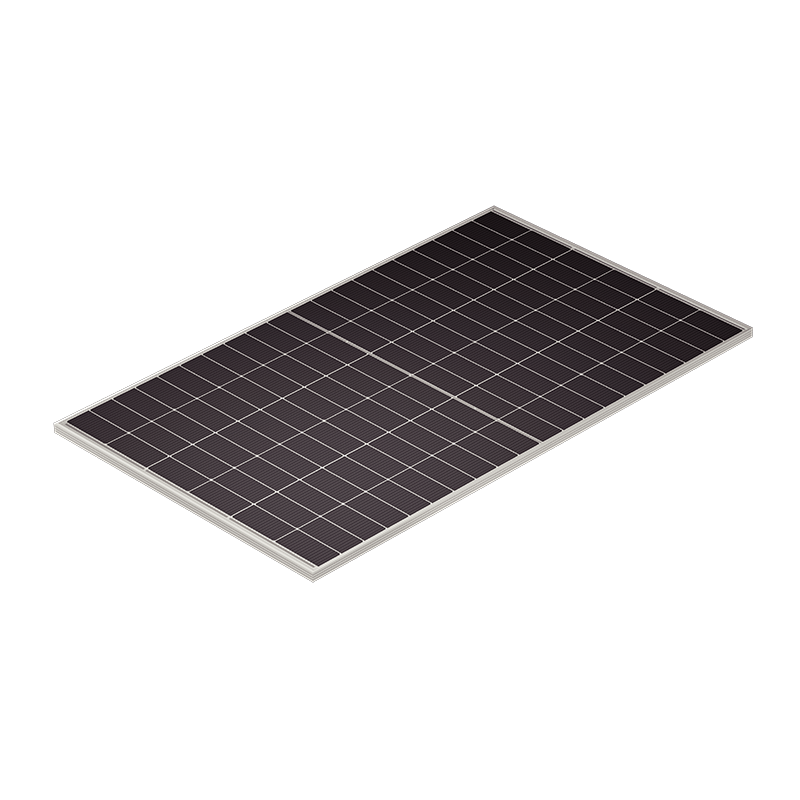 SPDGxxx-N120R10 (485–500 W), silberner Rahmen, weißes Netz