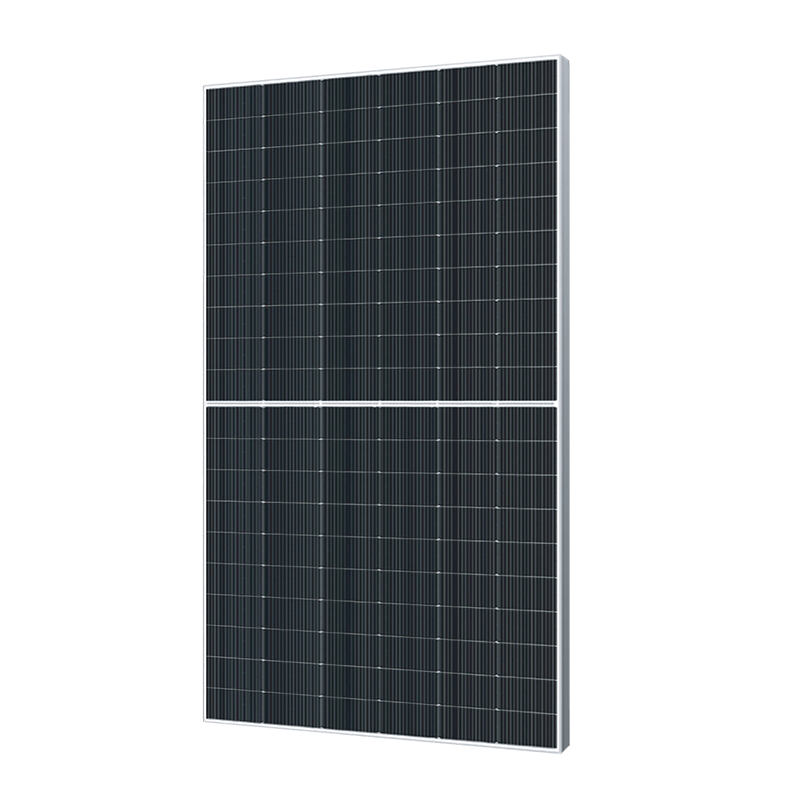 SPDGxxx-120M10 (445–470 W), silberner Rahmen, weißes Netz